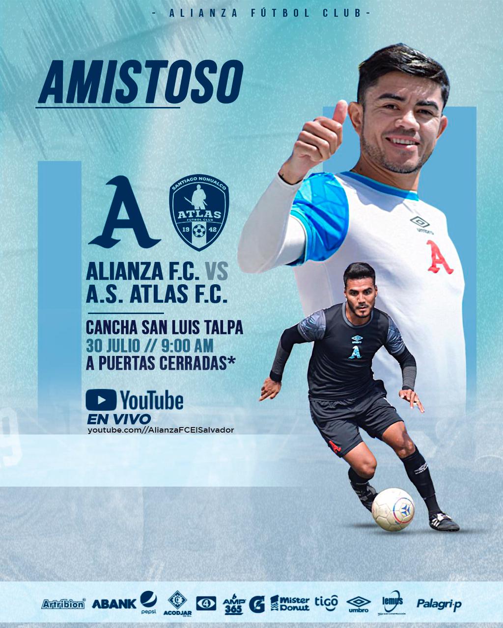 Alianza FC jugará un amistoso contra un equipo de tercera división -  Chambita Monge